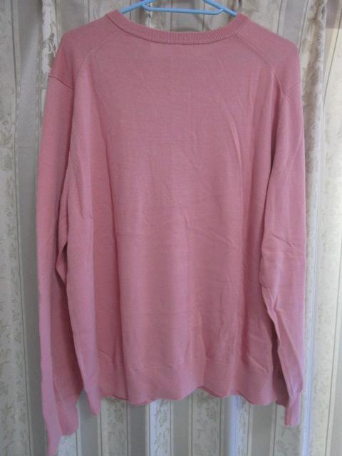 ���g�p ���^�O�t�� ���j�N�� 445192 UNIQLO UV�J�b�g�N���[�l�b�N�J�[�f�B�K�� 3L ���� �s���N �ȃ��[���� �̎ʐ^4