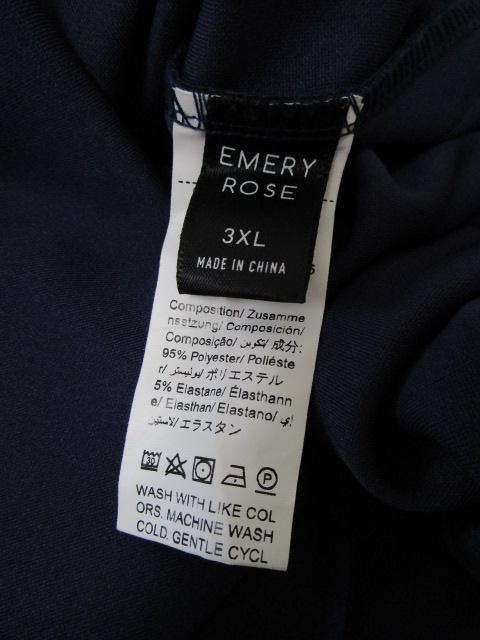 EMERY ROSE �t�����`�� �f�R���e���[�X �X�g���b�` �`���j�b�N�����s �l�C�r�[ 3XL �̎ʐ^8