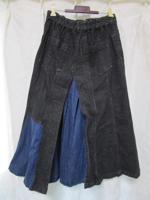 AVIREX Belle �f�j�� �����O�����X�J�[�g S �ؑփo�C�J���[ �u���[�~�u���b�N �̎ʐ^4