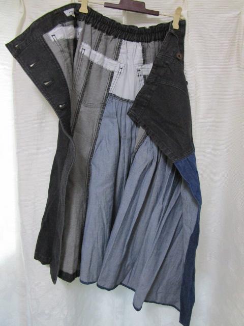 AVIREX Belle �f�j�� �����O�����X�J�[�g S �ؑփo�C�J���[ �u���[�~�u���b�N �̎ʐ^7