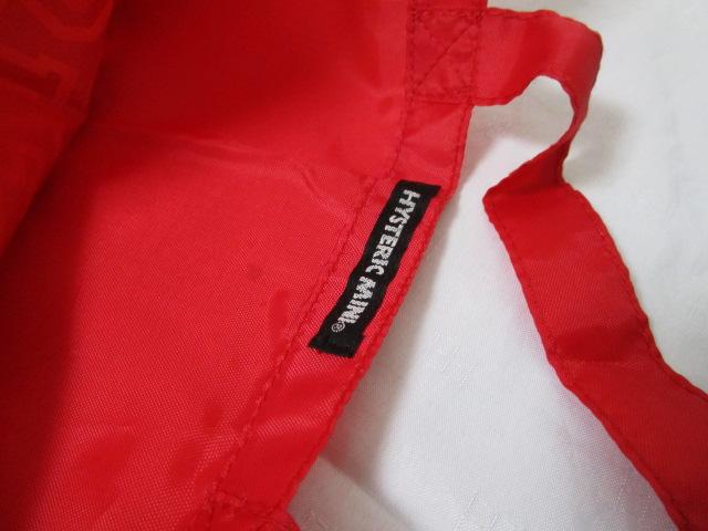 HYSTERIC GLAMOUR MINI �q�X�e���b�N�~�j WORLD TOUR 2008 �o�b�O �̎ʐ^8