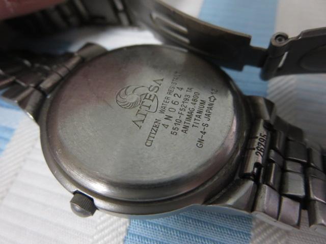 CITIZEN ATTESA TITANIUM 5510-F52193 �V�`�Y�� �A�e�b�T�`�^�j�E�� �N�H�[�c �W�����N �̎ʐ^6