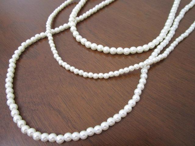 �z���C�g�p�[�� 3�A�����O�l�b�N���X 4/5/6mm�� �C�~�e�[�V���� �̎ʐ^2