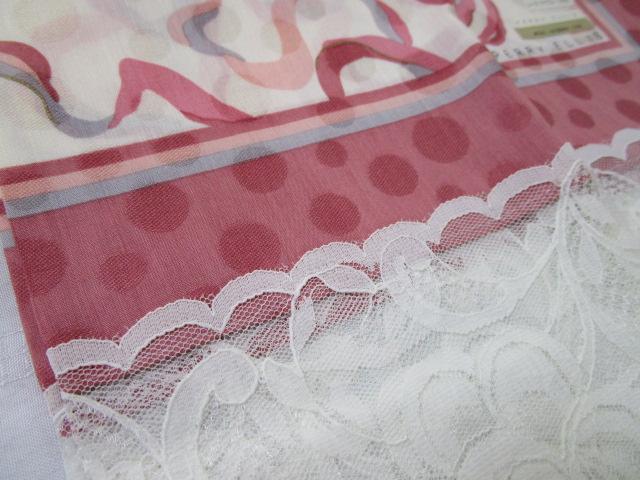 PERRY ELLIS ���[�X�t�� ���G�|�� �s���N�n ���g�p 68cm ���{���� �̎ʐ^6