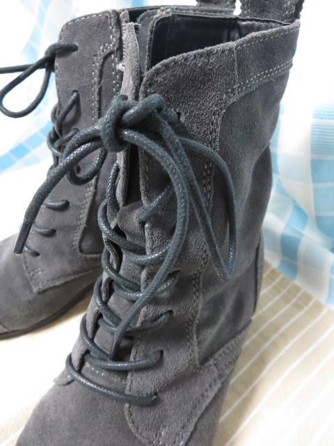 MU emotion�~�E�G���[�V���� �X�G�[�h�҂ݏグ�V���[�g�u�[�c �u���[�O���C 23.0cm �t�@�X�i�[�t �̎ʐ^3