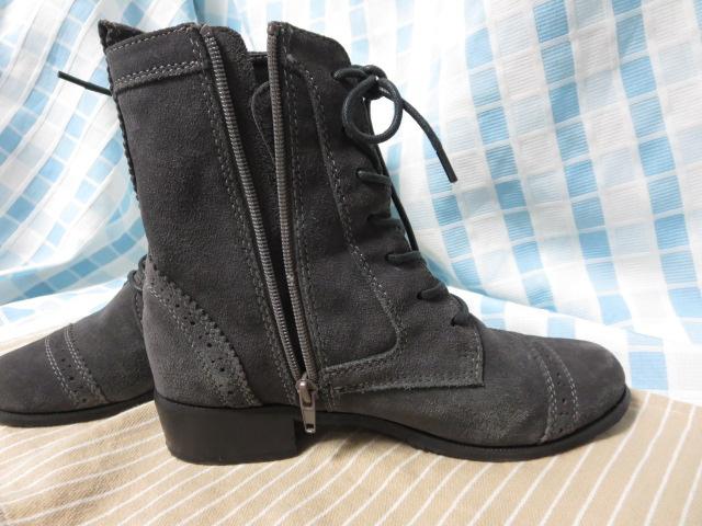 MU emotion�~�E�G���[�V���� �X�G�[�h�҂ݏグ�V���[�g�u�[�c �u���[�O���C 23.0cm �t�@�X�i�[�t �̎ʐ^6