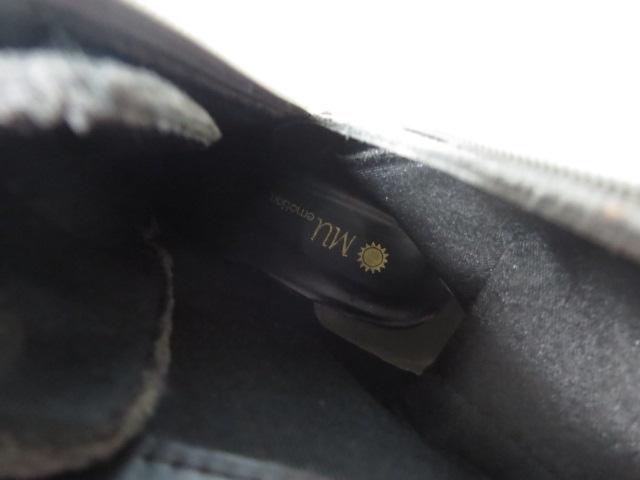 MU emotion�~�E�G���[�V���� �X�G�[�h�҂ݏグ�V���[�g�u�[�c �u���[�O���C 23.0cm �t�@�X�i�[�t �̎ʐ^8