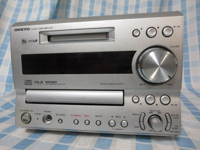 ONKYO�I���L���[ CD/MD���W�I/�A���v �R���| MDLP�Ή� FR-7GX �W�����N �̎ʐ^2