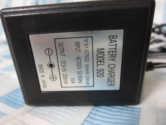 NIKKEI DENKI ACA_v^ MODEL920 DC9.6V200mA ̎ʐ^2