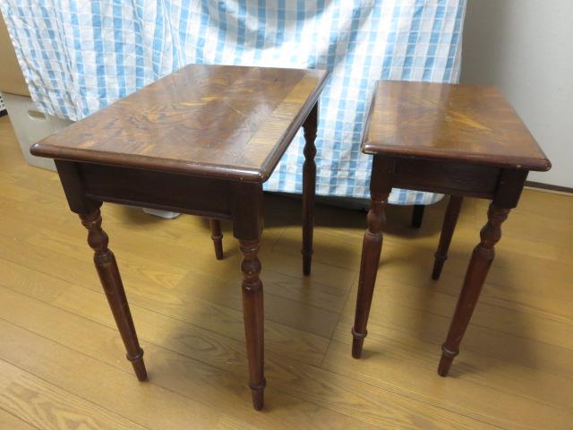 �ؐ��T�C�h�e�[�u�� �召2�g �l�X�g�e�[�u�� �l�W�� �̎ʐ^1