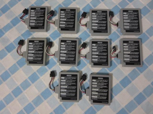 WiiU �Q�[���p�b�h�p �o�b�e���[�p�b�N 10�Z�b�g WUP-012 �C�V������ �̎ʐ^2