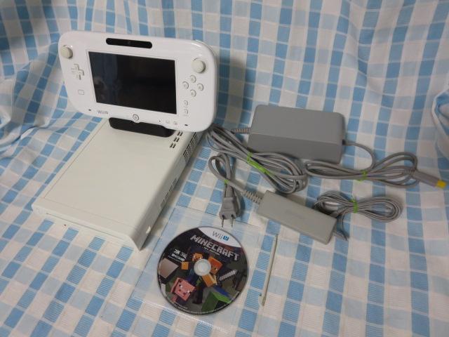 Wii U �}���I���[�J�[ �Z�b�g �� 32GB �����ɗV�ׂ�Z�b�g+�}�C���N���t�g ���m�������ς� �̎ʐ^1