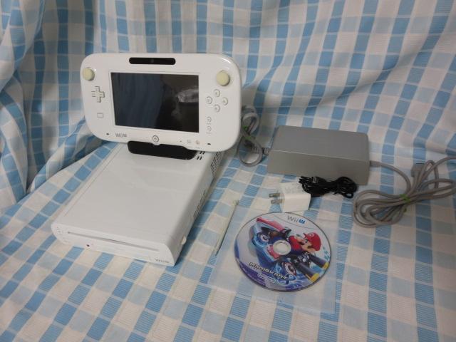 Wii U �X�v���g�D�[�� �Z�b�g �� 32GB �����ɗV�ׂ�Z�b�g+�}���I�J�[�g8 ���m�������ς� �̎ʐ^1