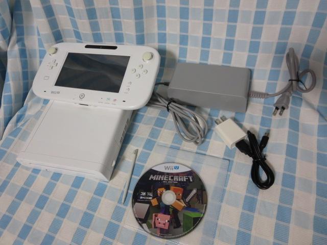 Wii U �X�v���g�D�[�� �Z�b�g �� 32GB �����ɗV�ׂ�Z�b�g+�}�C���N���t�g ���m�������ς� �̎ʐ^1