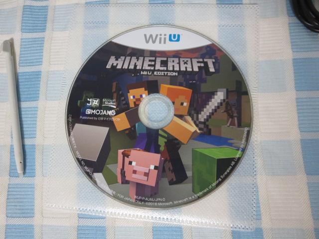 Wii U �X�v���g�D�[�� �Z�b�g �� 32GB �����ɗV�ׂ�Z�b�g+�}�C���N���t�g ���m�������ς� �̎ʐ^6