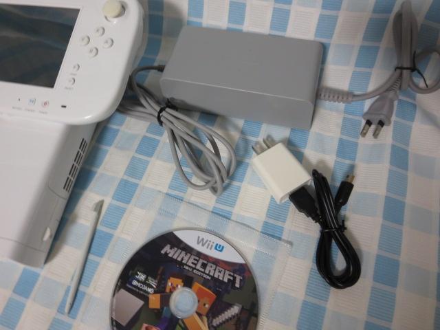 Wii U �X�v���g�D�[�� �Z�b�g �� 32GB �����ɗV�ׂ�Z�b�g+�}�C���N���t�g ���m�������ς� �̎ʐ^7