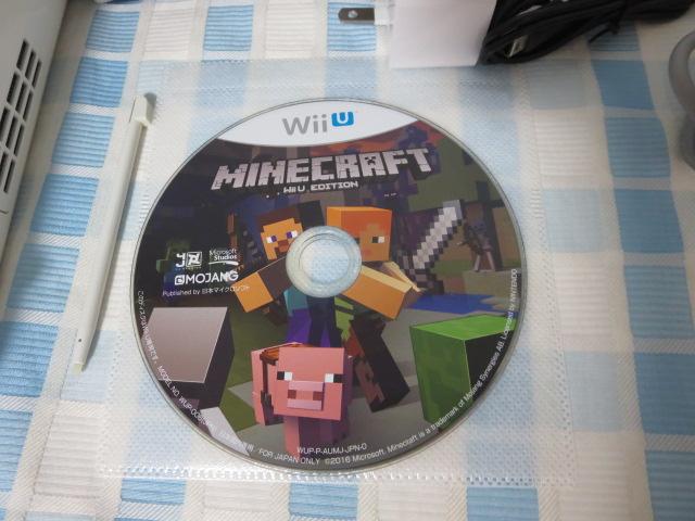 Wii U �X�v���g�D�[�� �Z�b�g �� 32GB �����ɗV�ׂ�Z�b�g+�}�C���N���t�g ���m�������ς� �̎ʐ^6