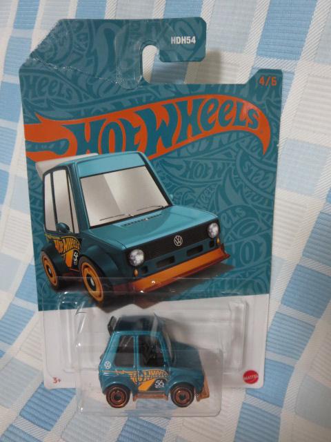 Hot Wheels �z�b�g�E�B�[�� TOONED VOLKSWAGEN GOLF MK1 HDH54 HVX07-ND510 �̎ʐ^1