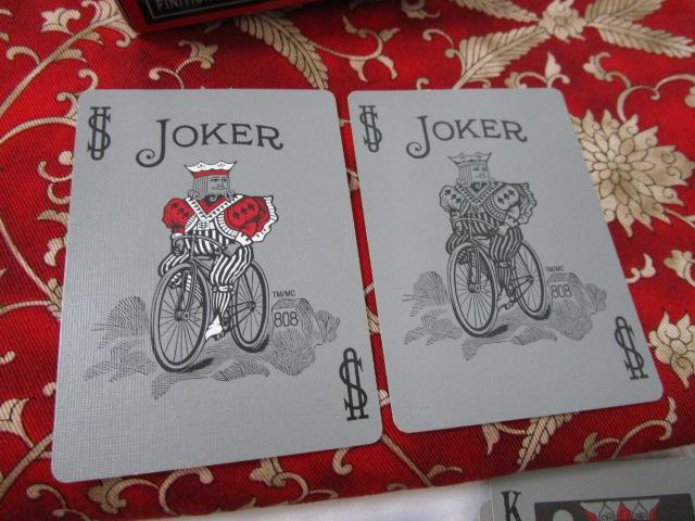 ���� BICYCLE �|�[�J�[�T�C�Y �g�����v TRAGIC ROYALTY AIR-CUSHION �u���b�N���C�g�Ō��� �̎ʐ^3