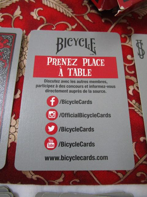 ���� BICYCLE �|�[�J�[�T�C�Y �g�����v TRAGIC ROYALTY AIR-CUSHION �u���b�N���C�g�Ō��� �̎ʐ^6