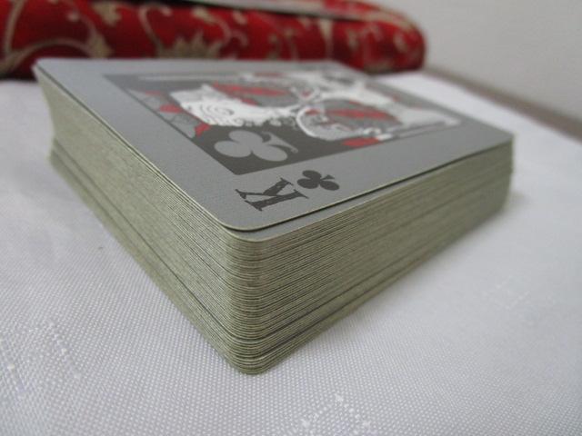 ���� BICYCLE �|�[�J�[�T�C�Y �g�����v TRAGIC ROYALTY AIR-CUSHION �u���b�N���C�g�Ō��� �̎ʐ^8