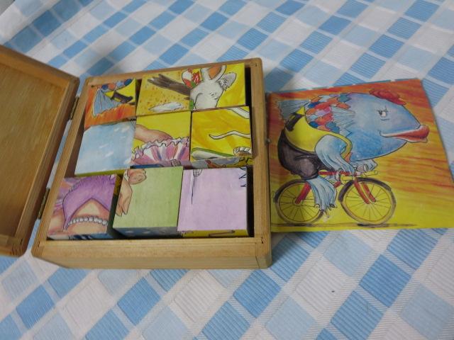 �h�C�c���ؐ��p�Y���u���b�N 6�ʊG�����킹 �̎ʐ^8