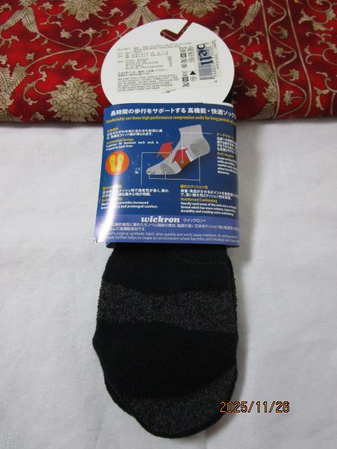 �����x�� mont-bell ��1118217 �E�B�b�N���� WIC. �T�|�[�e�b�N �g���b�L���O �V���[�g�\�b�N�X �j�����p S �u���b�N �̎ʐ^4