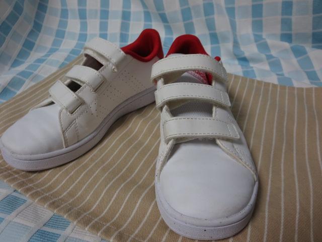 adidas�A�f�B�_�X ADVANCOURT CF C H06212 �W���j�A�V���[�Y 20.5cm �̎ʐ^1