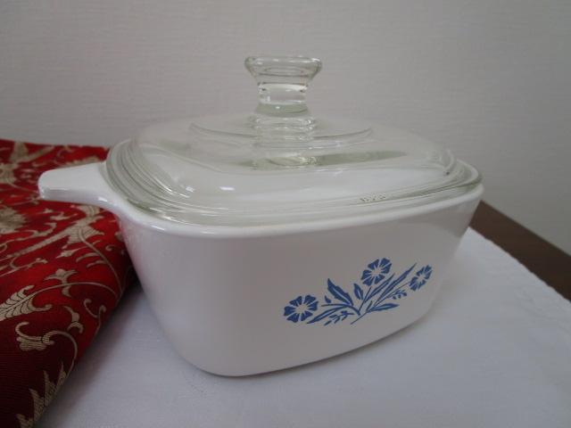 �R�[�j���O�E�F�A CORNING WARE 700ml P-43-B �K���X�W�t�� �L���Z���[�� ����� �R�[���t�����[�E�u���[ �̎ʐ^2
