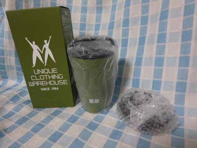 UNIQLO���j�N�� �m�x���e�B �X�e�����X�{�g��/�^���u���[ 350ml �O���[�� �̎ʐ^1