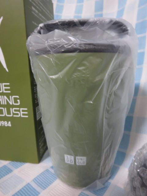 UNIQLO���j�N�� �m�x���e�B �X�e�����X�{�g��/�^���u���[ 350ml �O���[�� �̎ʐ^2