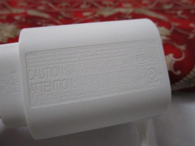 Type 492-5214 BRAUN �u���E�� ���� �V�F�[�o�[�p�[�d�� �� �̎ʐ^4