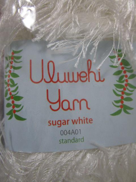 3�ʃZ�b�g �E���x�q���[�� Uluwehi Yarn �V���K�[�z���C�g 50g �X�^���_�[�h �̎ʐ^2