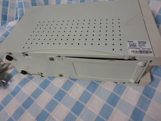 SANWA SUPPLYTTvC ddu UPS-750C WN ̎ʐ^8