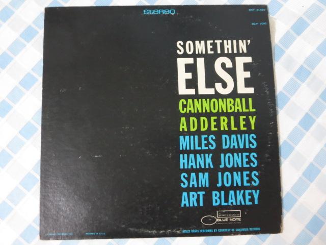 LP Somethin' Else JULIAN CANNONBALL ADDERLEY BLUE NOTE BLP1595 BST81595 ̎ʐ^1