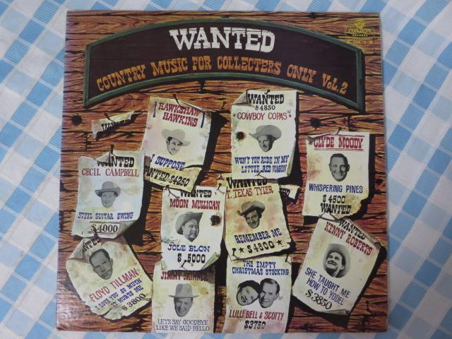 LP2g WANTED COUNTRY MUSIC FOR COLLECTERS ONLY VOL.2 ̎ʐ^1