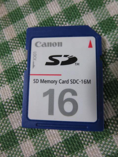 Canon SDメモリーカード 16MB SDC-16M(S1-0265)