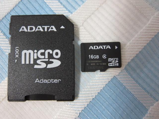 ADATA microSDJ[hSDHC 16GB Class4/A_v^t ̎ʐ^1