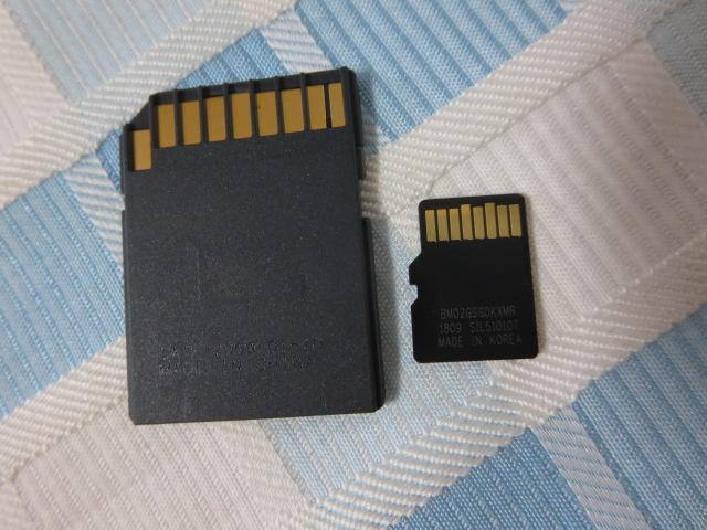 ADTEC microSD�������[�J�[�h 2GB �A�_�v�^�t �̎ʐ^2