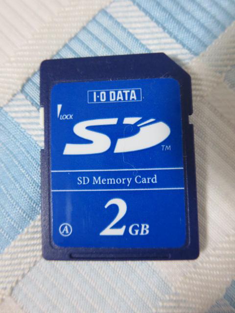I-O Data SD�������J�[�h 2GB �̎ʐ^1